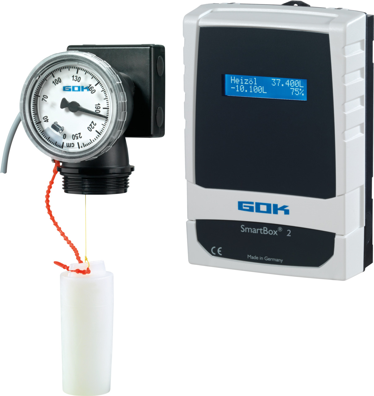 SmartBox 2 mit mechanischem Füllstandsanzeiger Typ FSA-W SmartBox 2 mit mechanischem Füllstandsanzeiger Typ FSA-W