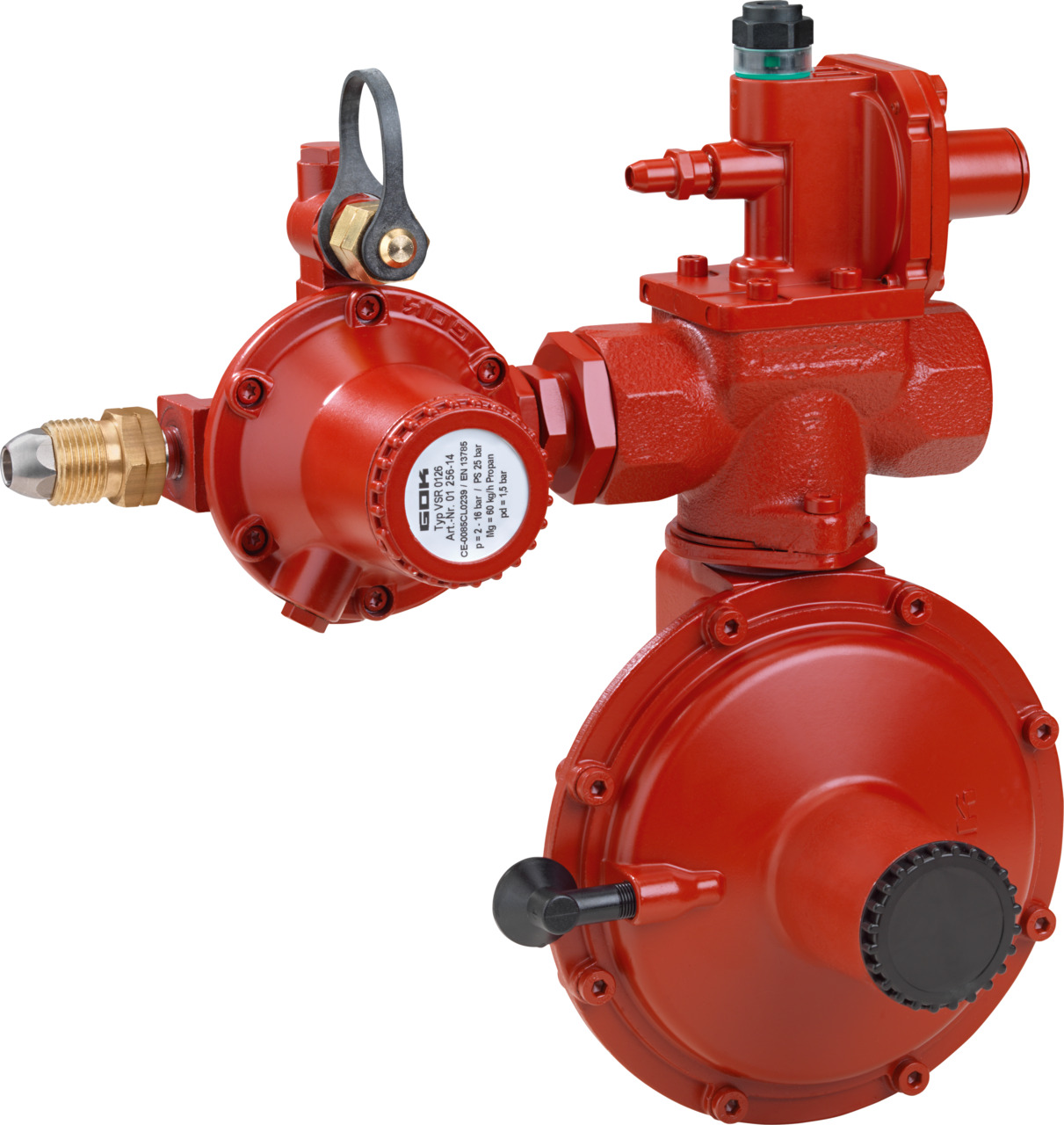 Behälterregler-Kombination Behälterregler-Kombination