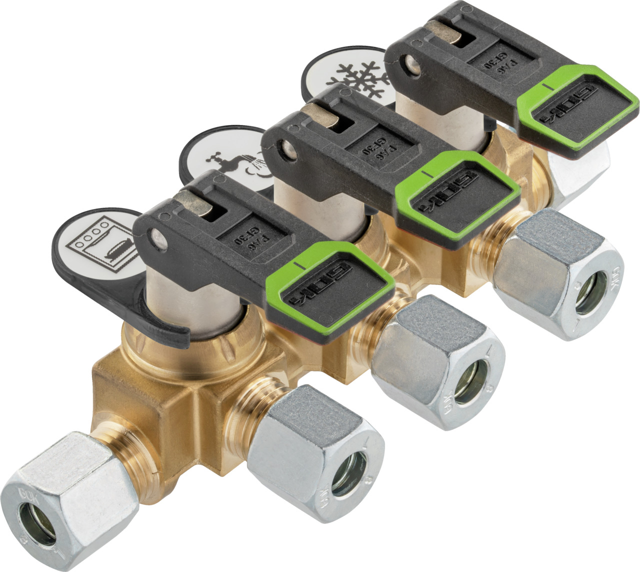 Distributor valve short design type KSV-AB Distributor valve short design type KSV-AB