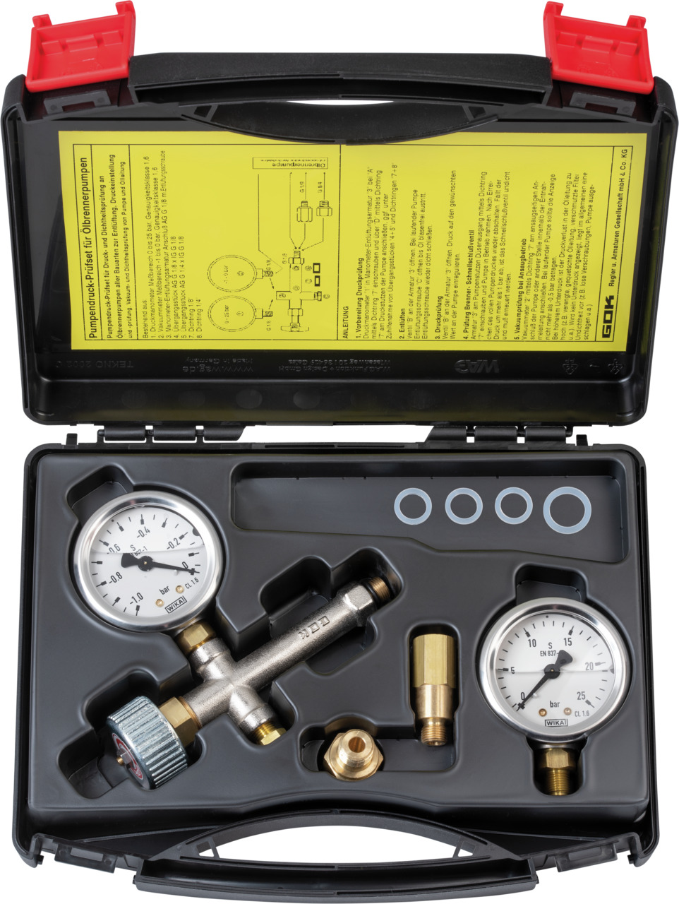 Pumpendruck-Prüf-Set Pumpendruck-Prüf-Set
