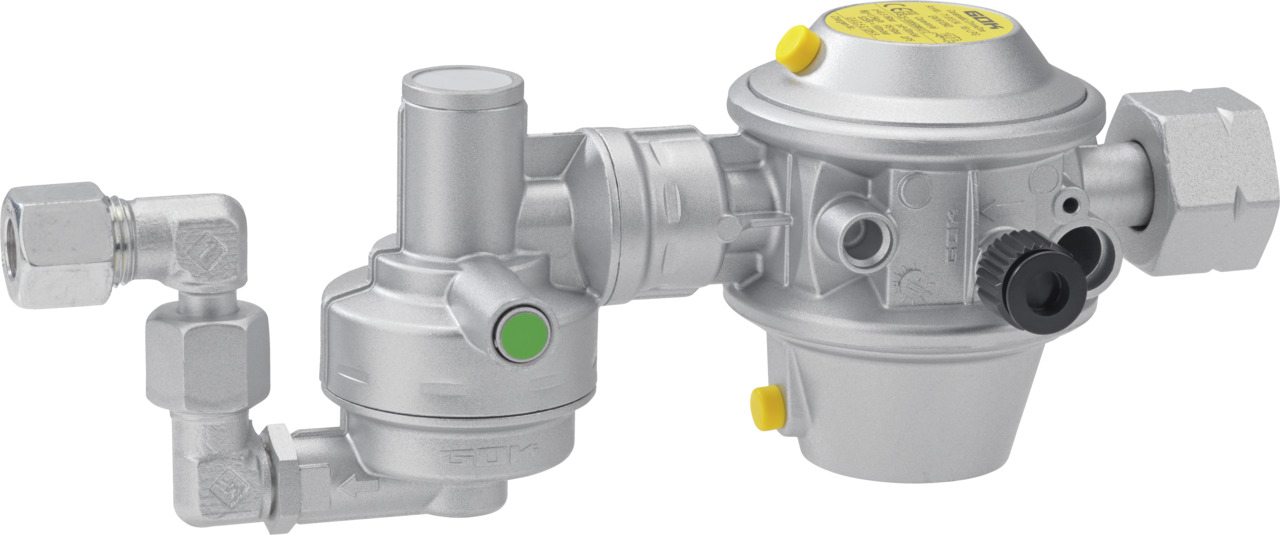 Caramatic DriveOne 30mbar 1,5 kg/h Komb.A x olive10 90° pendule CS EV