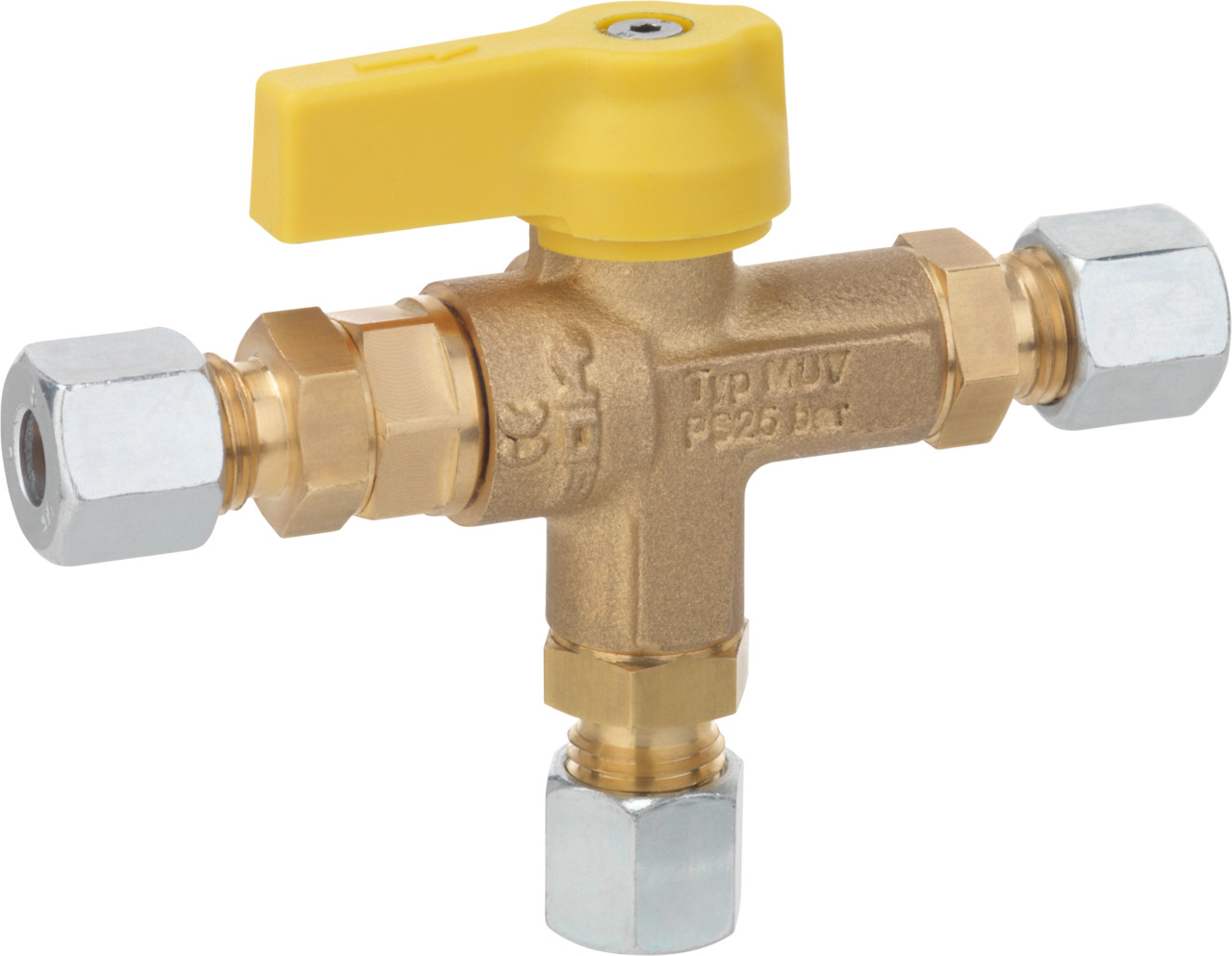 Manual changeover valve type MUV Manual changeover valve type MUV