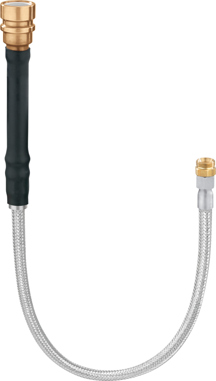 Edelstahl-Wellschlauchleitung mit Übergang (Geopress G) Edelstahl-Wellschlauchleitung mit Übergang (Geopress G)