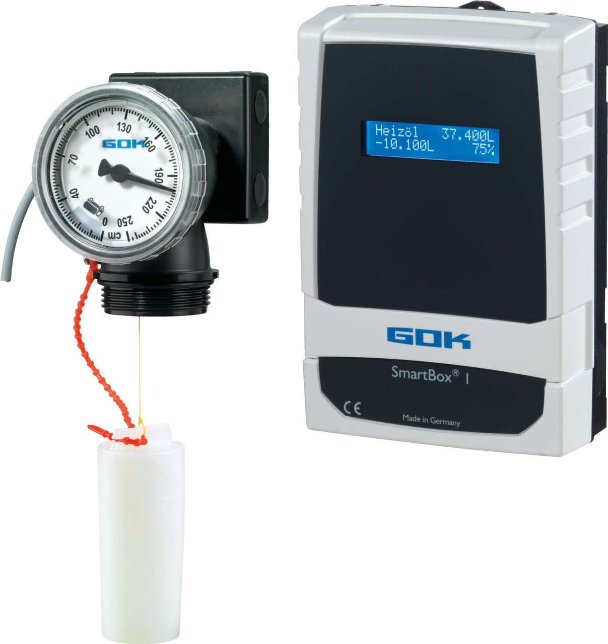 SmartBox 1 mit mechanischem Füllstandsanzeiger Typ FSA-W SmartBox 1 mit mechanischem Füllstandsanzeiger Typ FSA-W