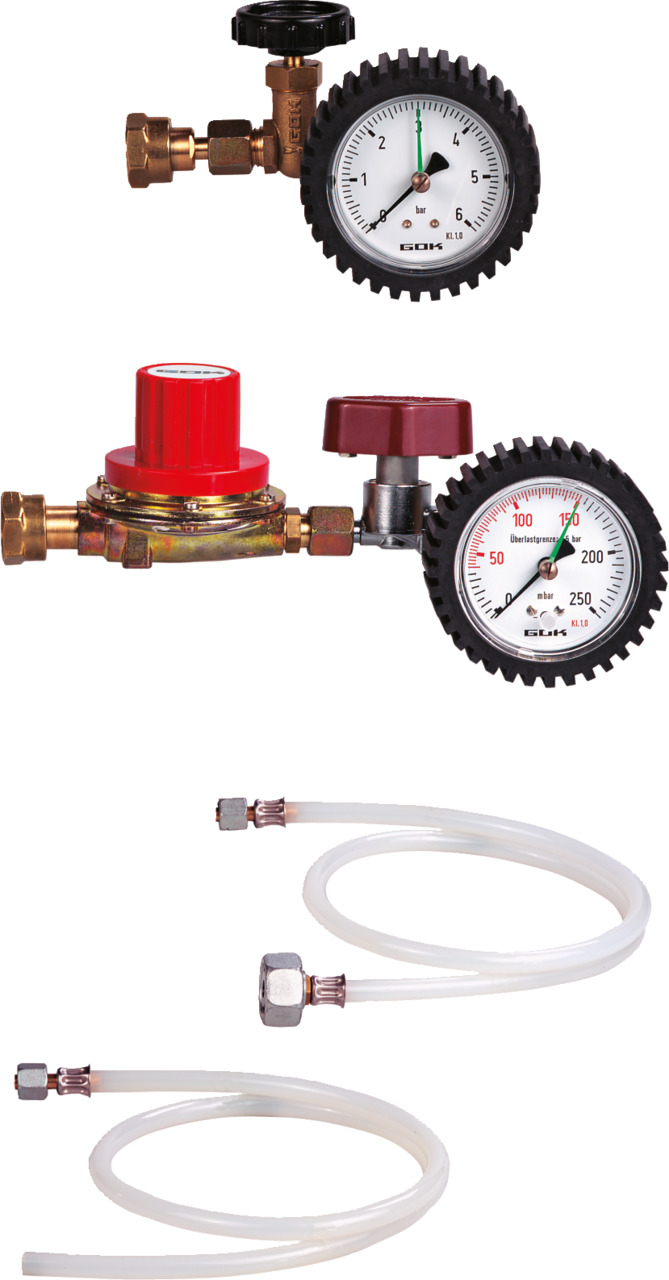 Dichtpruefgeraet DFP25 0-250mbar/0-5bar KL1 m. Anschluss f. Fluessiggasbehaelter Dichtpruefgeraet DFP25 0-250mbar/0-5bar KL1 m. Anschluss f. Fluessiggasbehaelter
