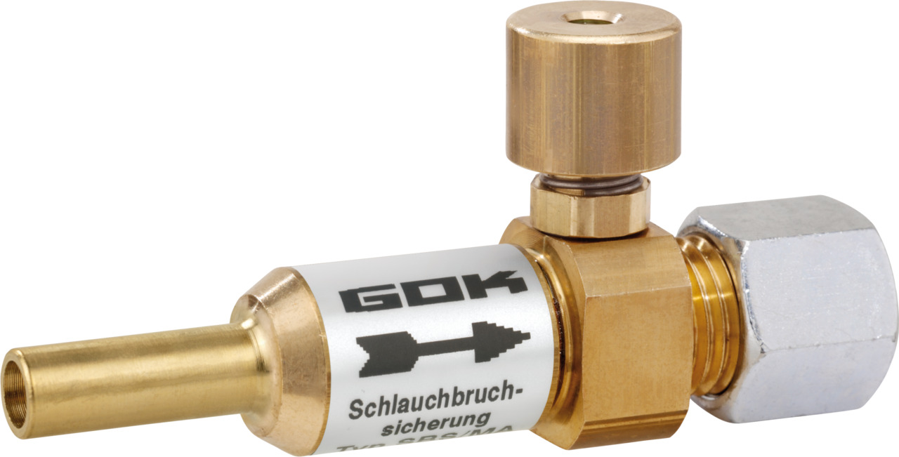 Schlauchbruchsicherung Mitteldruck Typ SBS/MA Schlauchbruchsicherung Mitteldruck Typ SBS/MA
