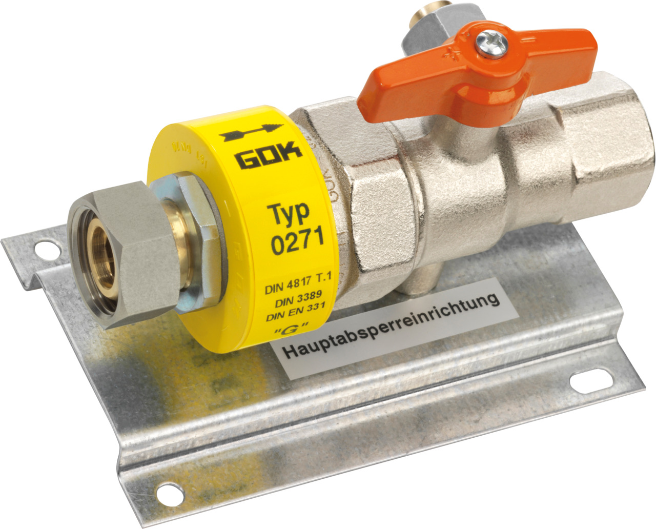 Hauptabsperreinrichtung Typ 0271 Hauptabsperreinrichtung Typ 0271