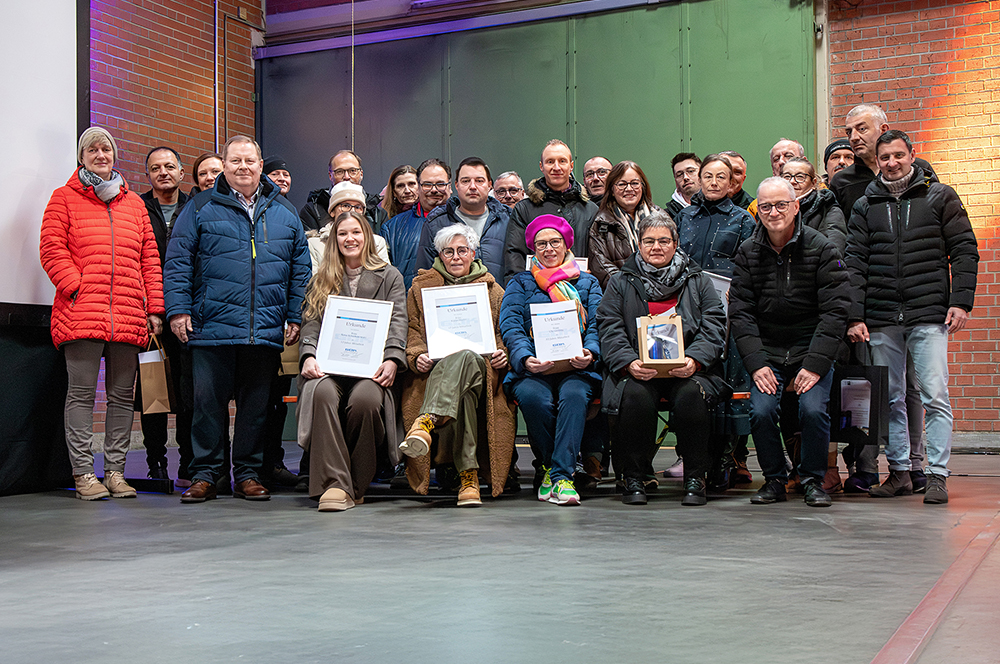 GOK feiert 860 Jahre Betriebszugehörigkeit 