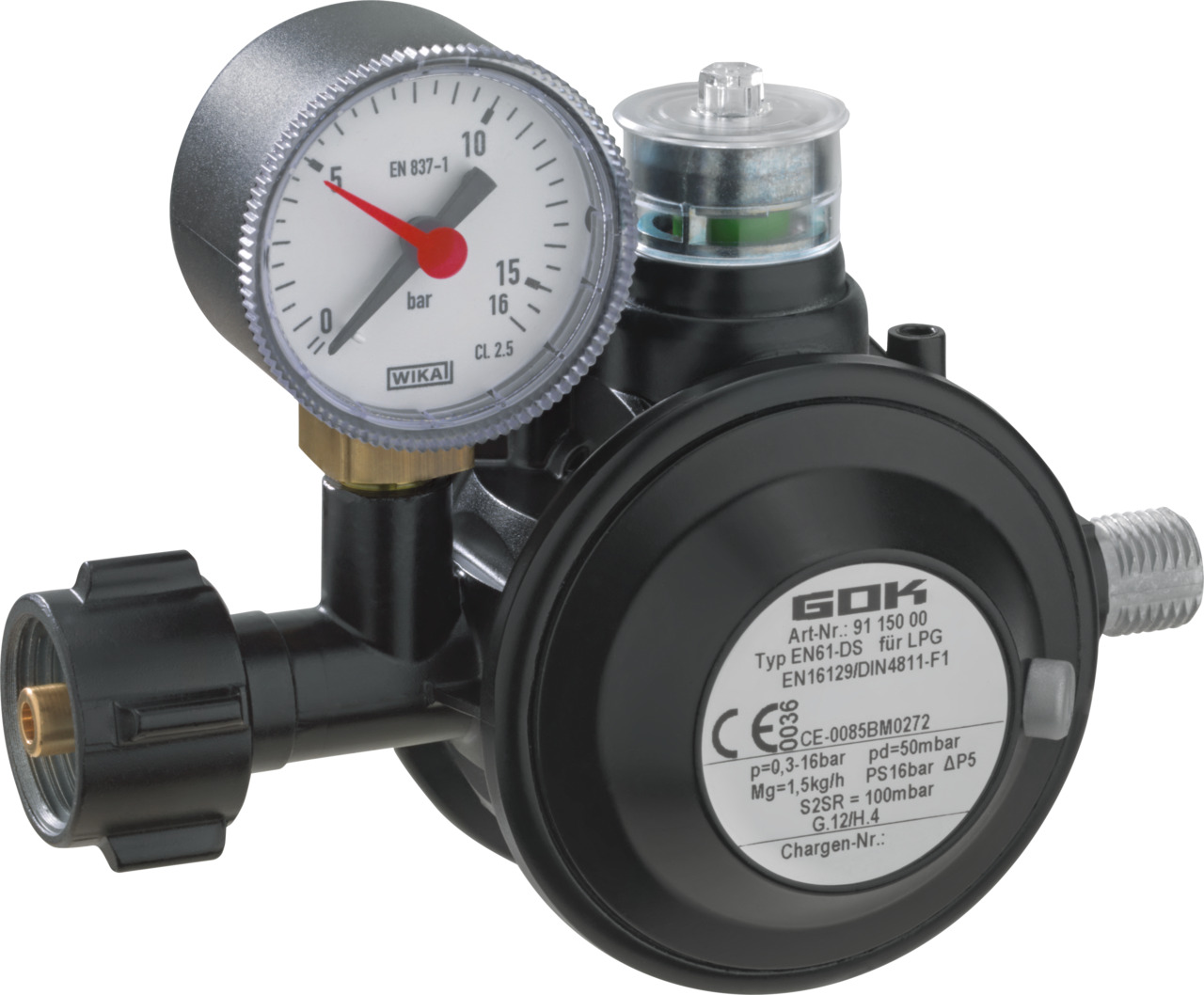 Low pressure regulator type EN61-DS Low pressure regulator type EN61-DS