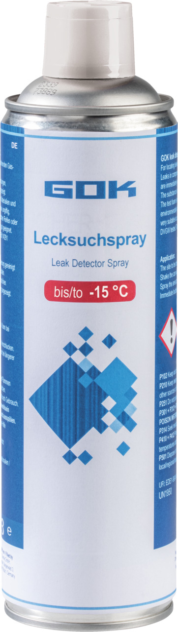 Détecteur de fuites en spray boîte de 400 ml jusqu'à -15°C Détecteur de fuites en spray boîte de 400 ml jusqu'à -15°C