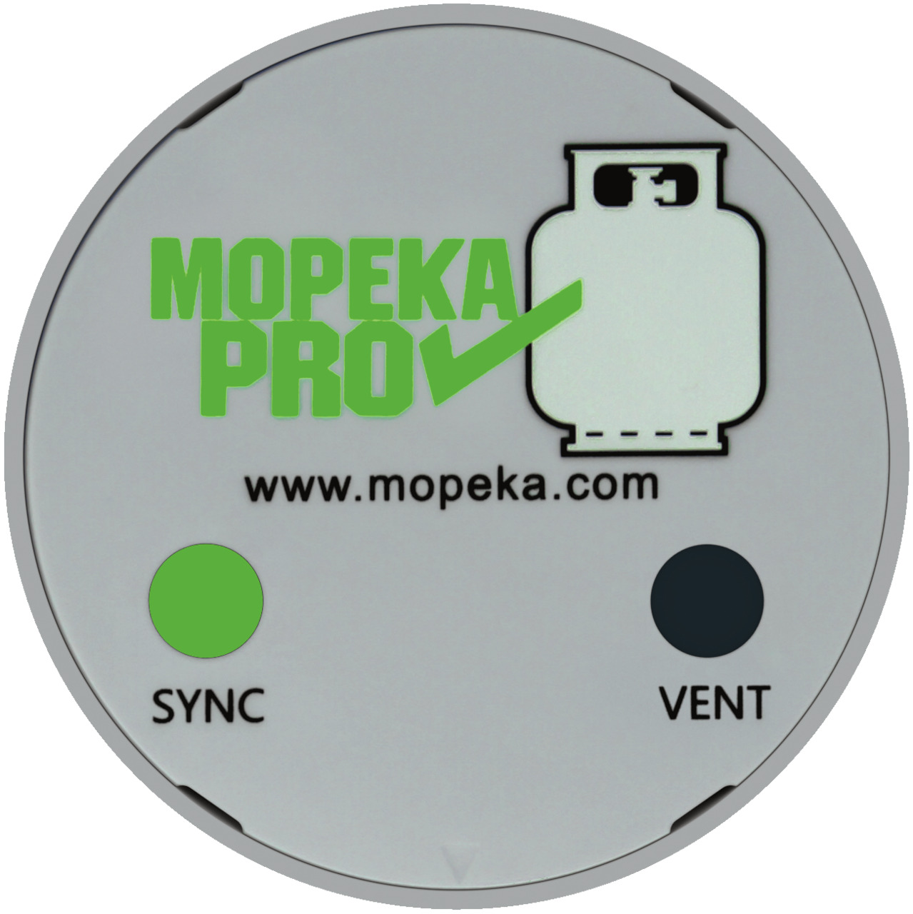 MOPEKA PRO Gasflaschen Fuellstandsanzeige BT mit Magnet