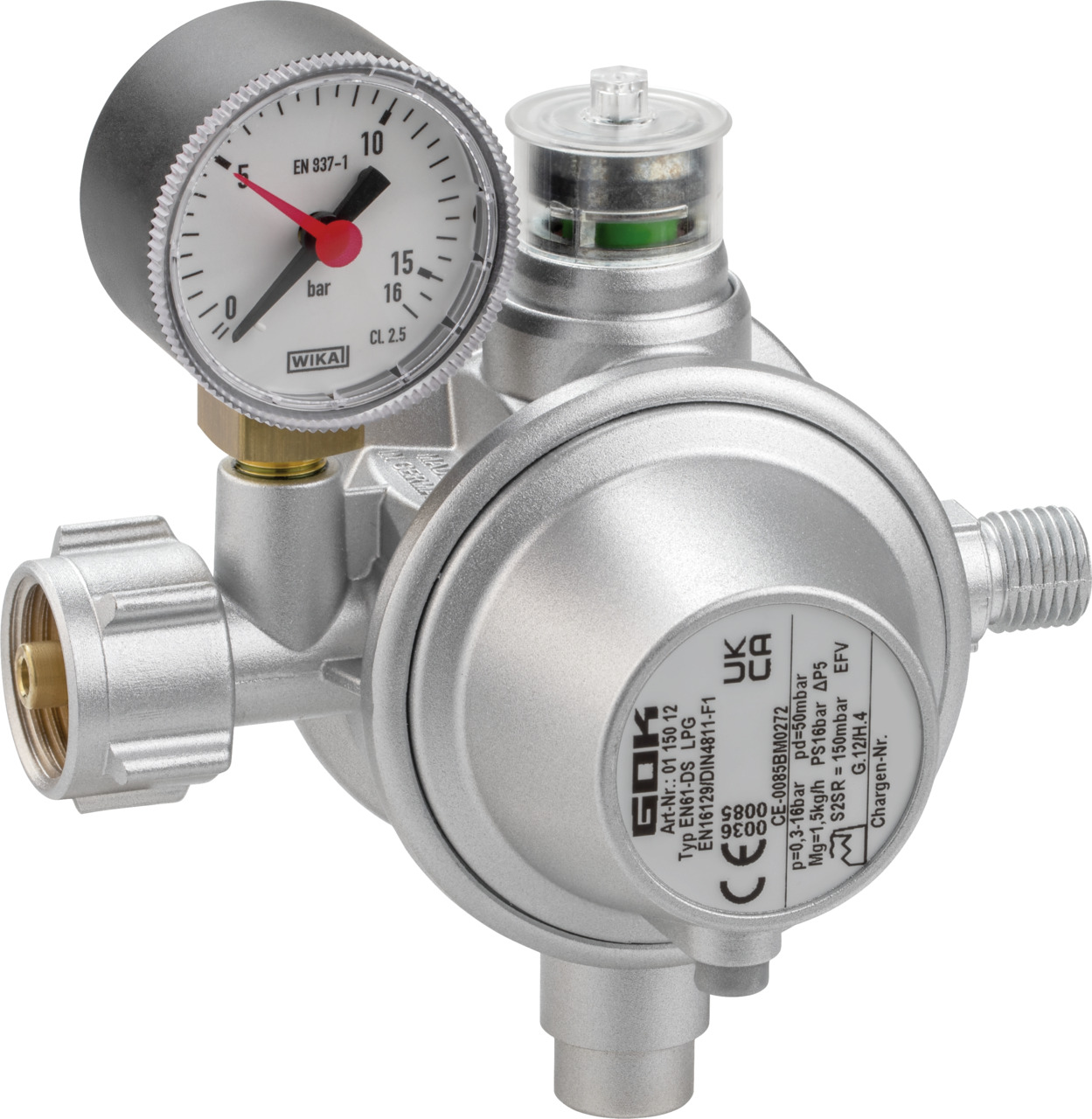 Low pressure regulator type EN61-DS Low pressure regulator type EN61-DS