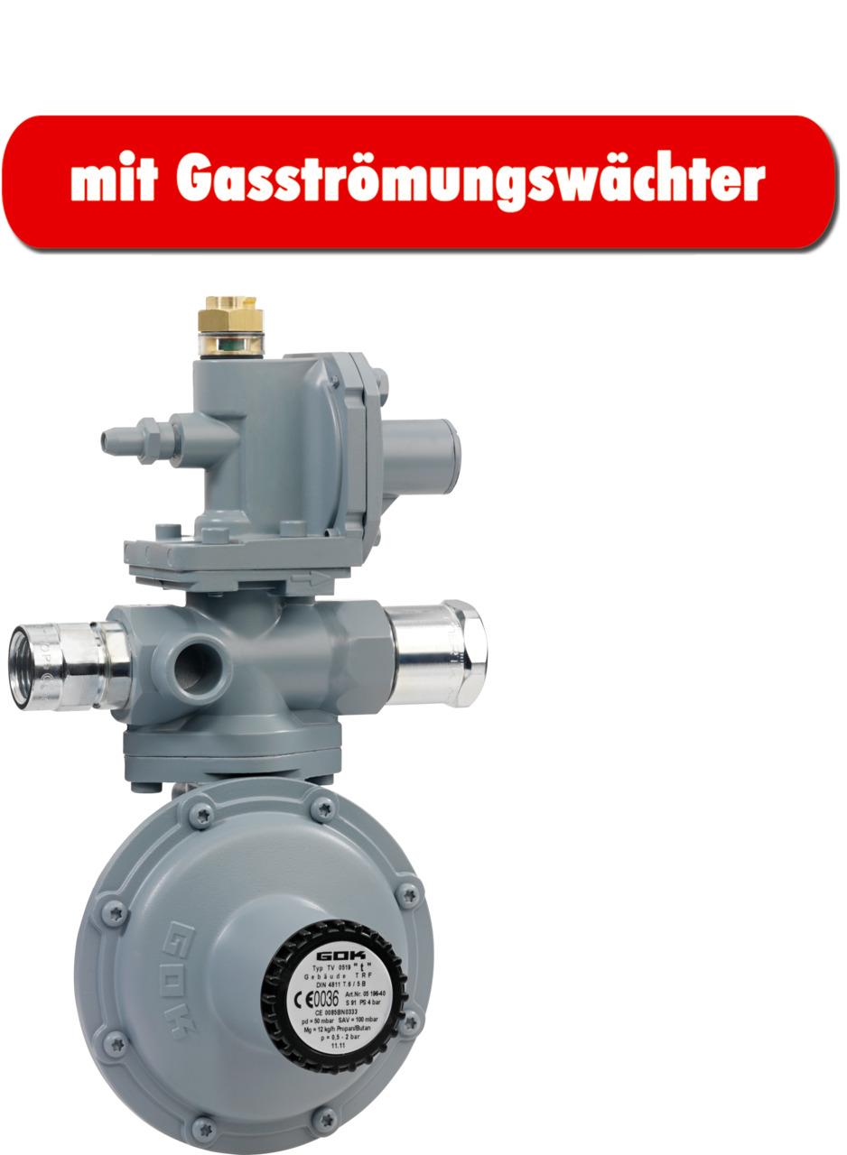 Niederdruckregler mit "T" (TAE) und GS Typ NDR 0515 Niederdruckregler mit "T" (TAE) und GS Typ NDR 0515