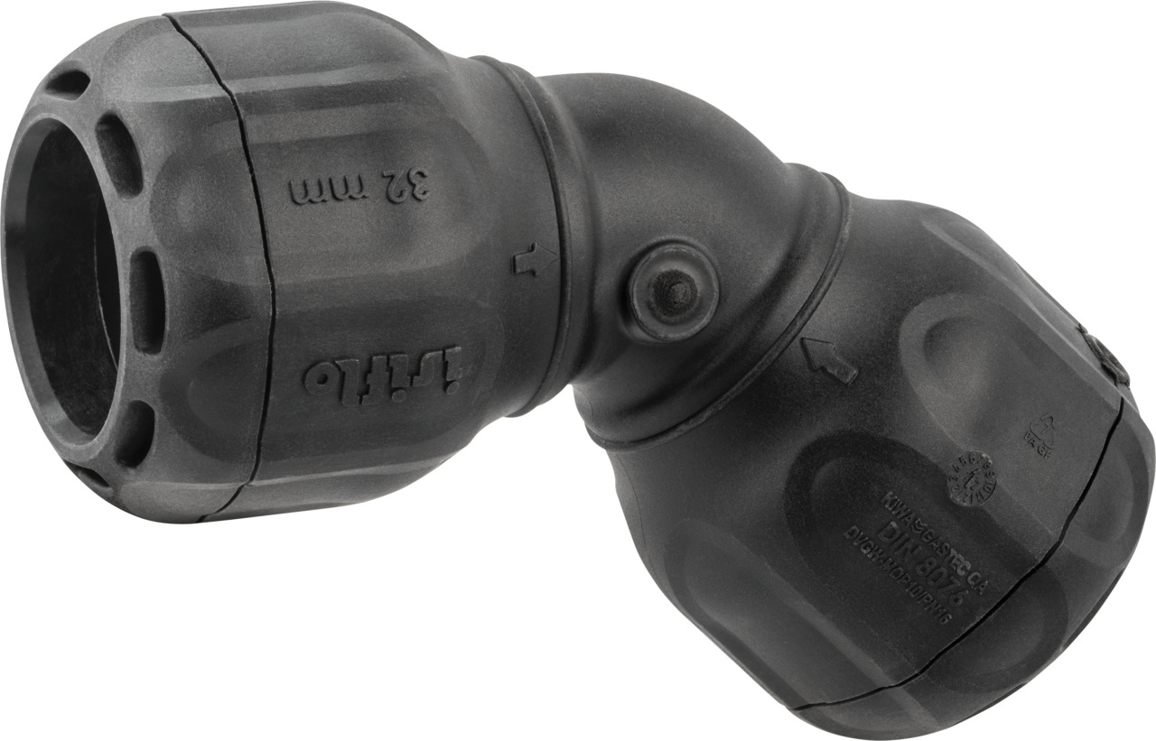 Winkel-Steckverbindung 45° (Isiflo Sprint) Winkel-Steckverbindung 45° (Isiflo Sprint)