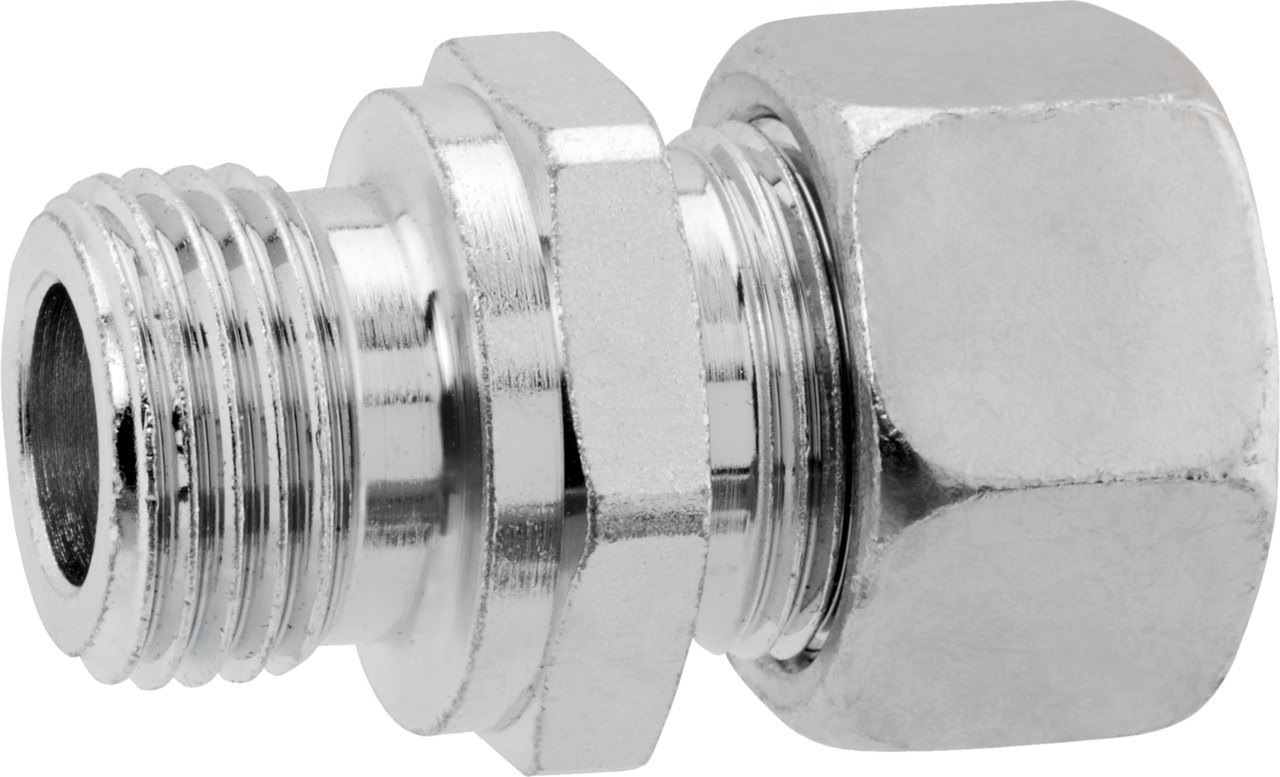 Anschlussverschraubung mit Gasfiltereinsatz Anschlussverschraubung mit Gasfiltereinsatz