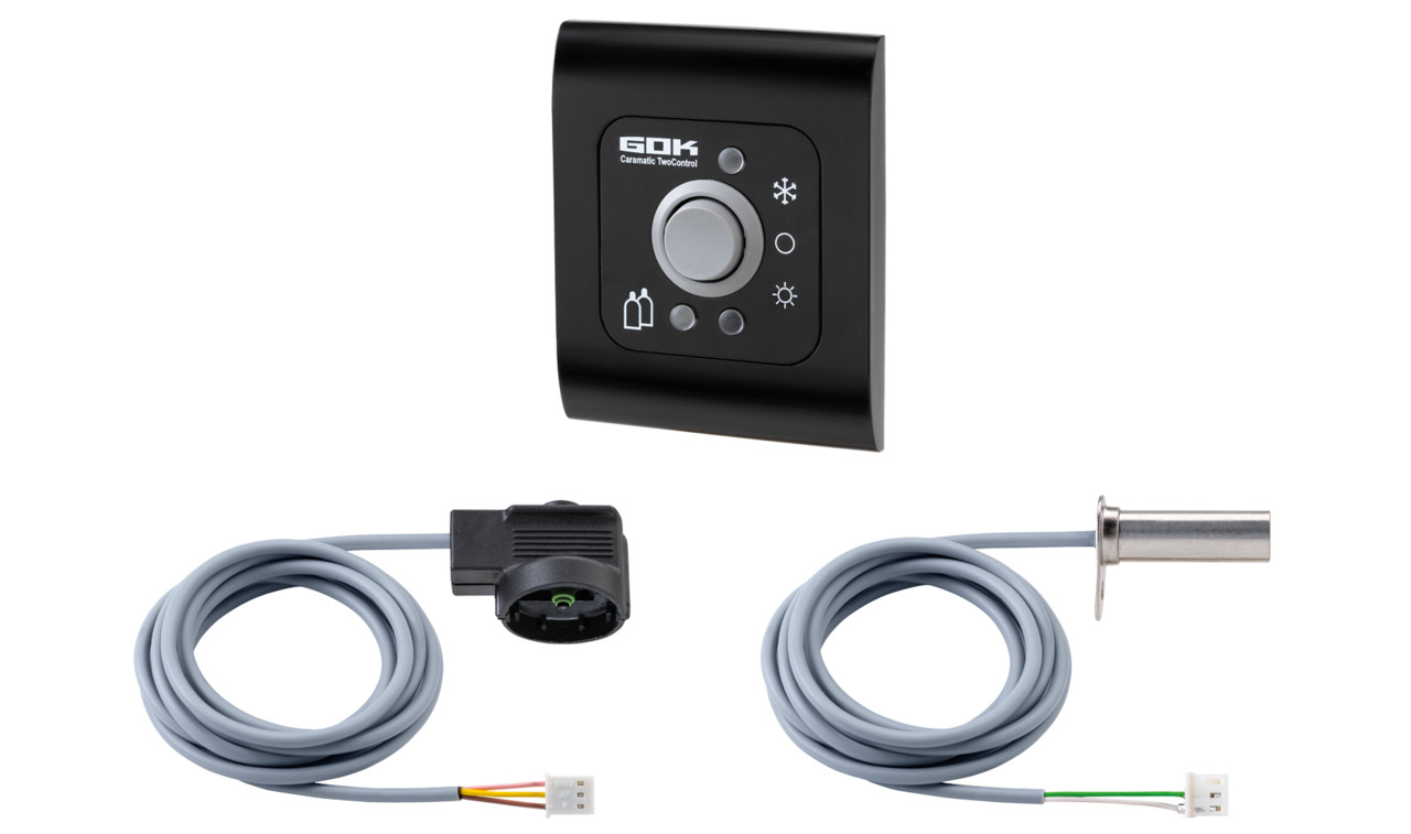 Caramatic TwoControl - Remote display and regulator heating Caramatic TwoControl - Remote display and regulator heating