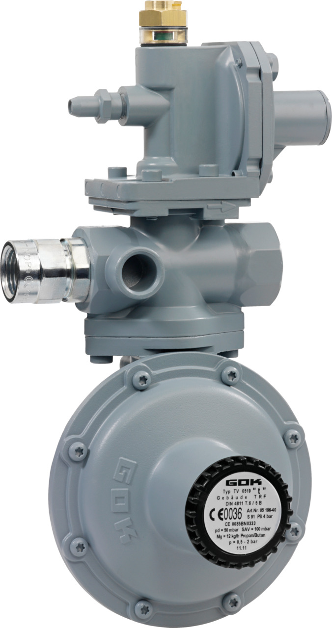 Niederdruckregler mit "T" (TAE) Typ NDR 0515 Niederdruckregler mit "T" (TAE) Typ NDR 0515