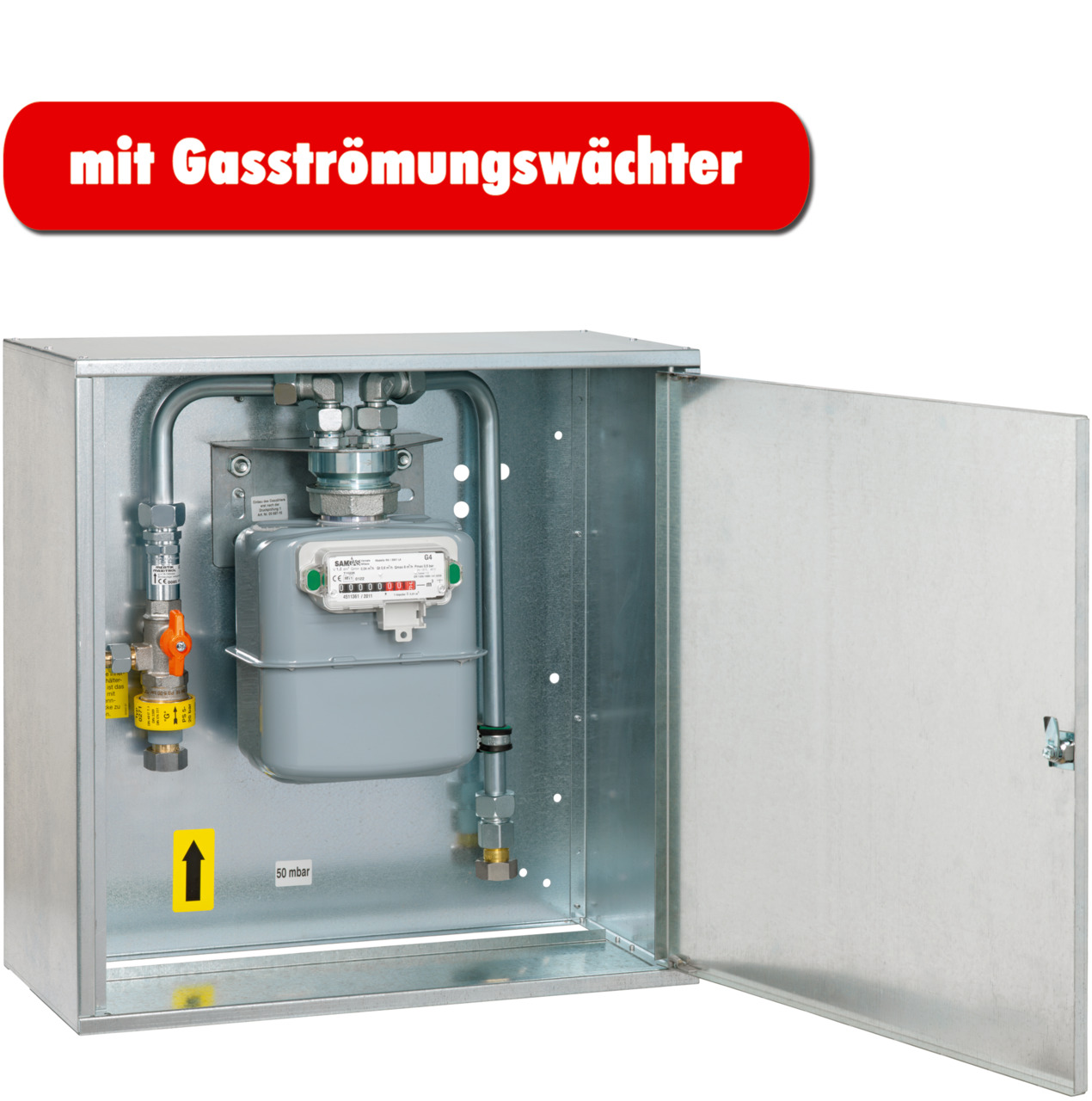 Hauptabsperreinrichtung mit GS Hauptabsperreinrichtung mit GS