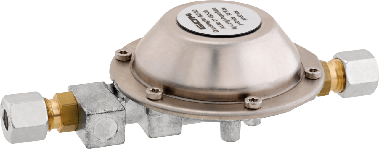 Low pressure regulator 50 / 30 mbar Low pressure regulator 50 / 30 mbar