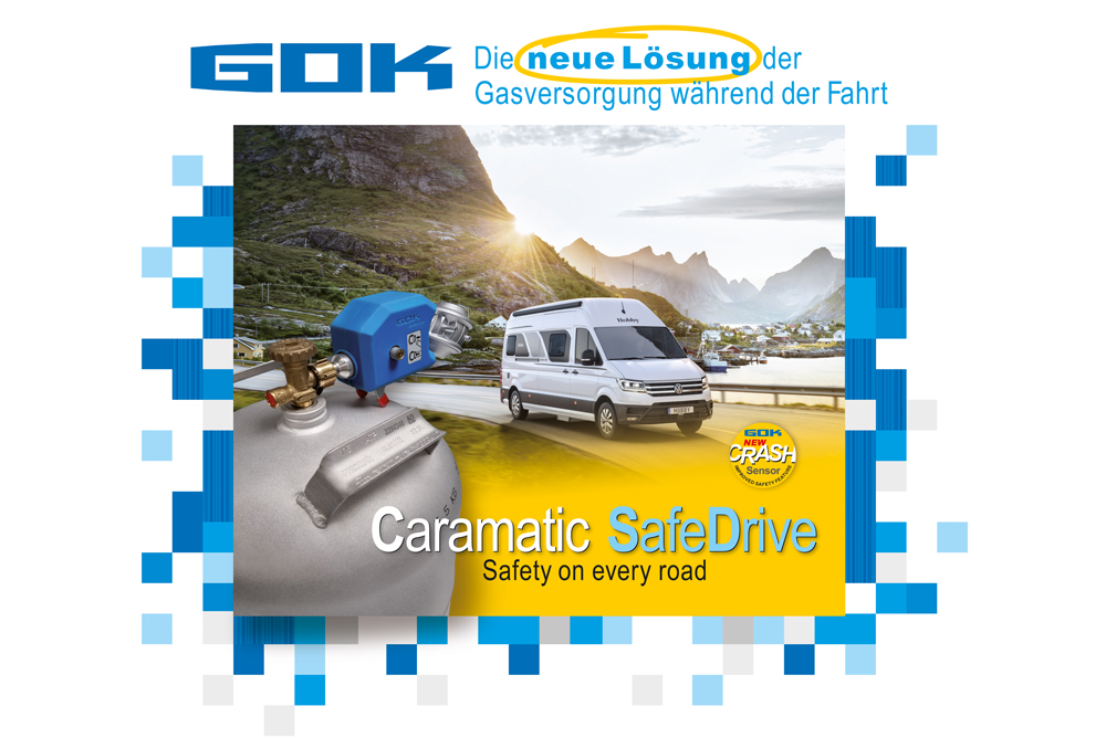 Neu: Caramatic SafeDrive - Gasdruckregelanlage mit Crash-Sensor für  Freizeitfahrzeuge, Presseinformation, News / Messen